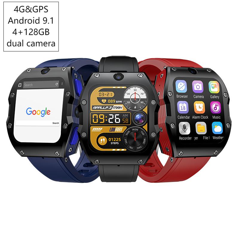 Smart Watch - 4G أندرويد Smartwatch 4 + 128GB