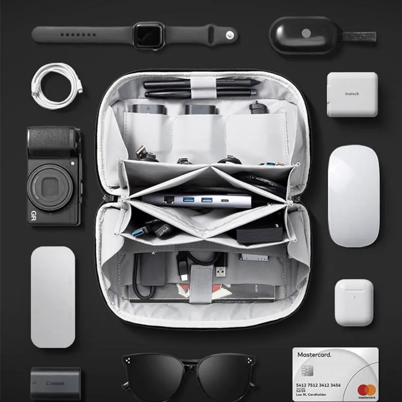 Cable Organizer - حقيبة متعددة الاستخدامات لتخزين ملحقات الأجهزة