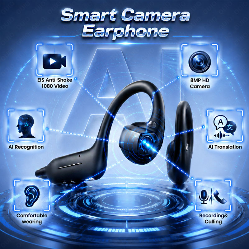 Headphones Wireless - سماعات رأس ذكية جديدة للتصوير بتقنية