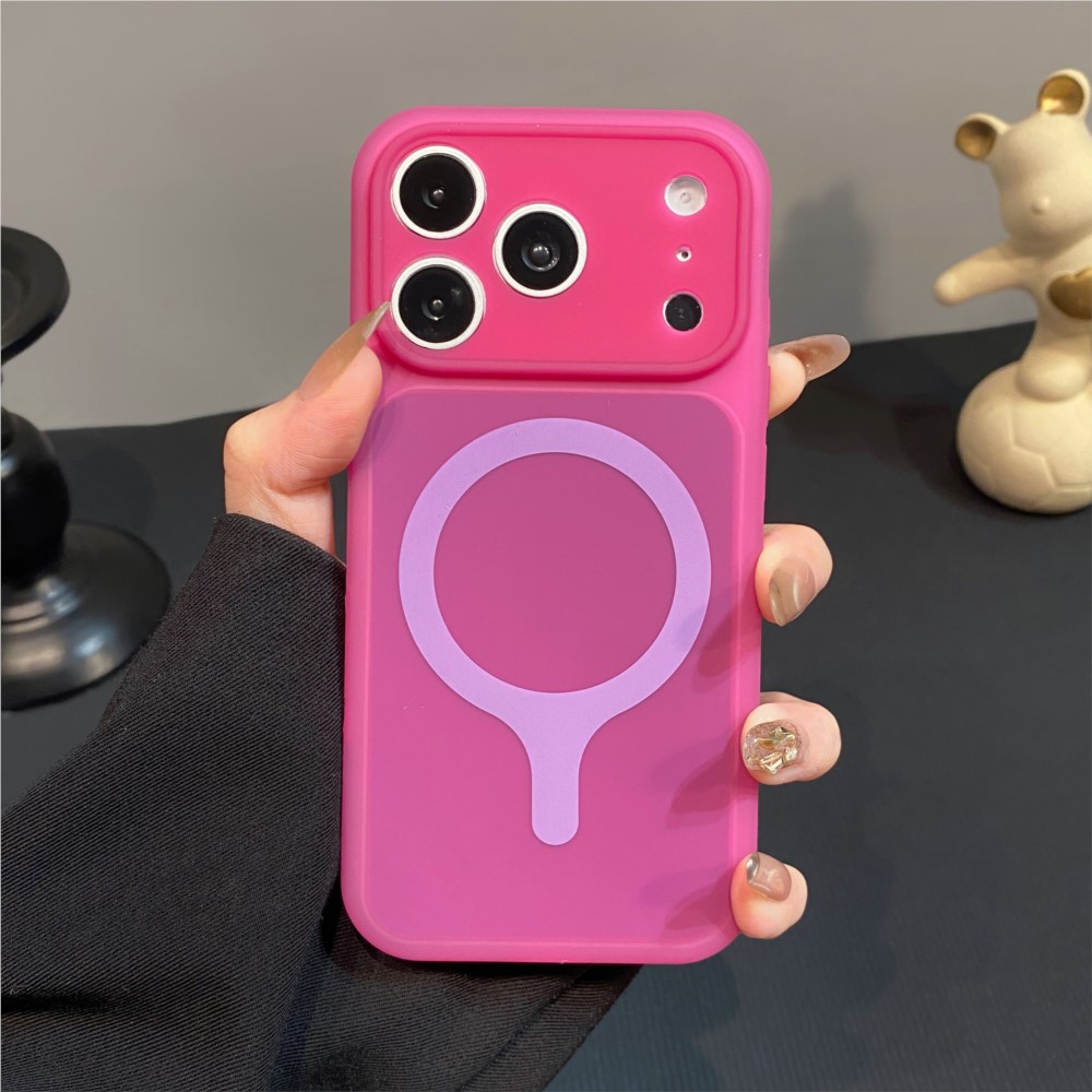 Wireless Charger - غطاء فاخر من الجيلي المطفي المغناطيسي