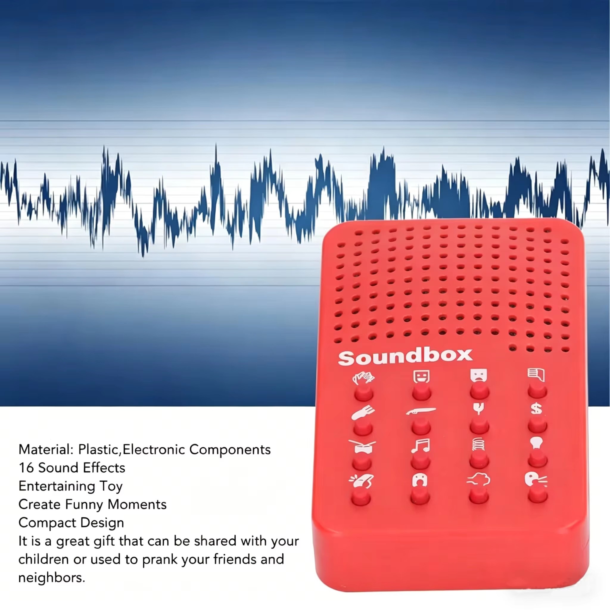 Electronics Gadgets For Gift - جهاز أصوات مدمج ومضحك مع 16