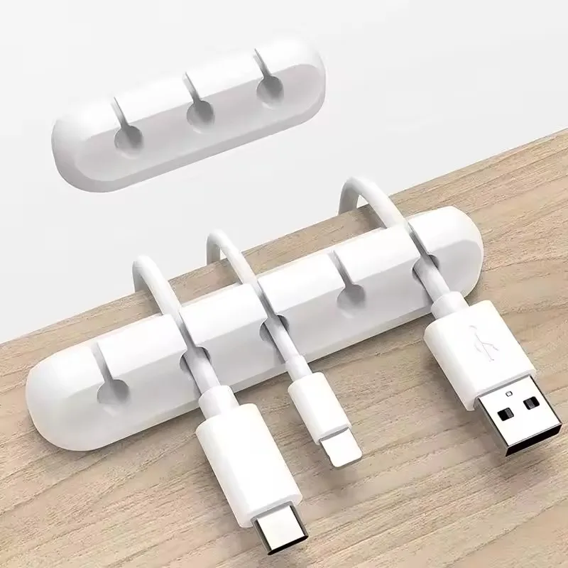 Cable Organizer - منظم كابلات USB من السيليكون، حامل