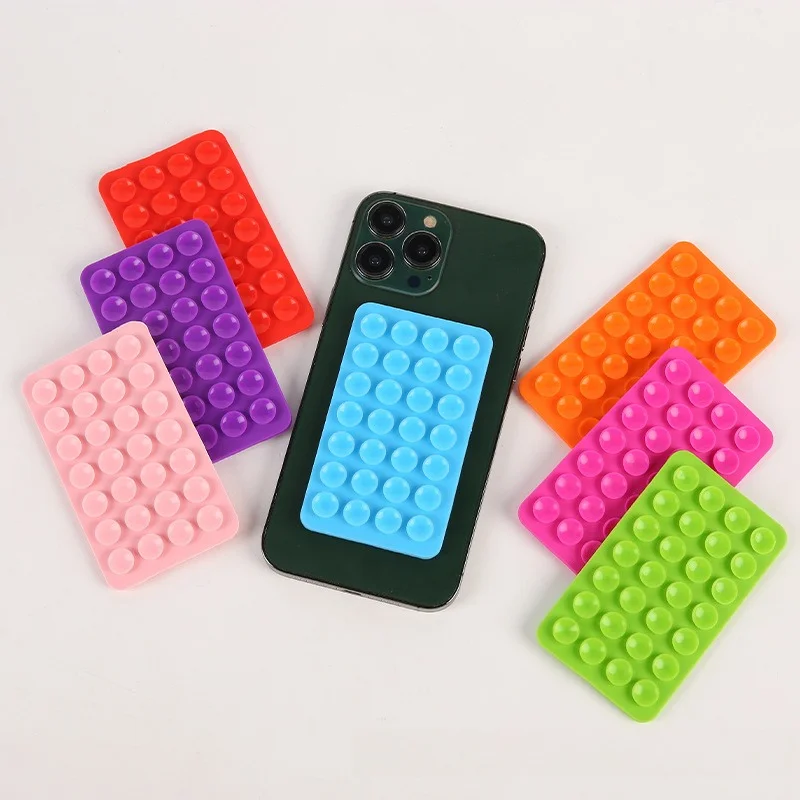 Phone Holder - وسادة قبضة هاتف سيليكون مزدوجة الجوانب