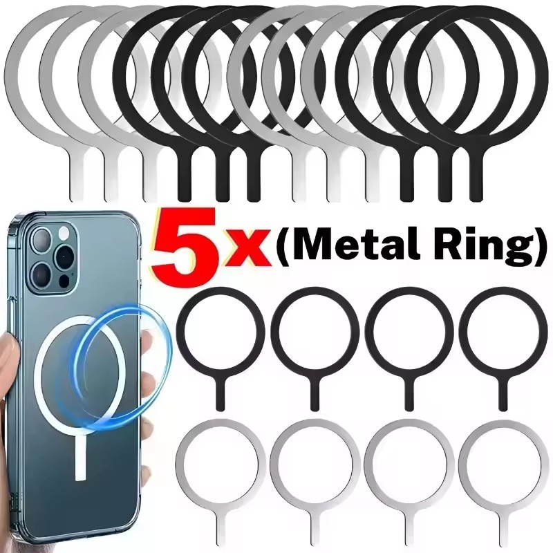 حلقة معدنية مغناطيسية عالمية م - مراجعة Wireless Charger وسعره