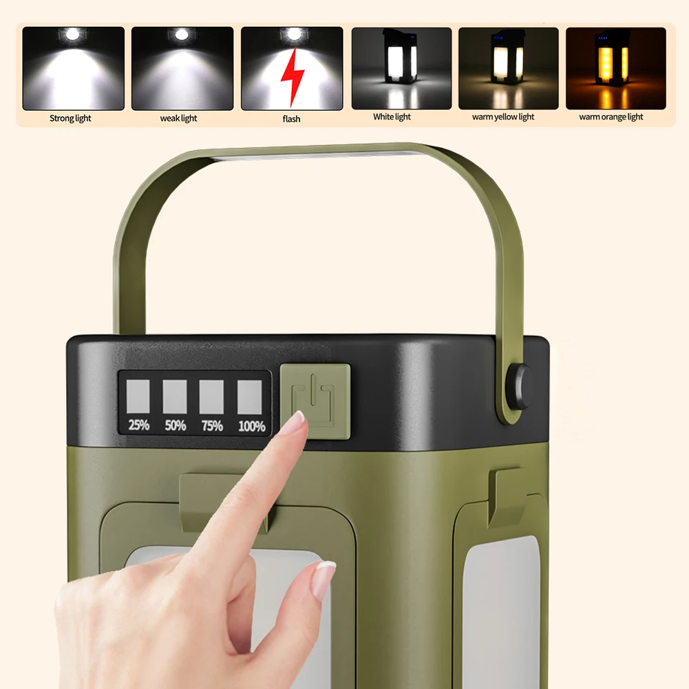 مصباح تخييم خارجي يعمل بالطاقة - مراجعة Power Bank وسعره