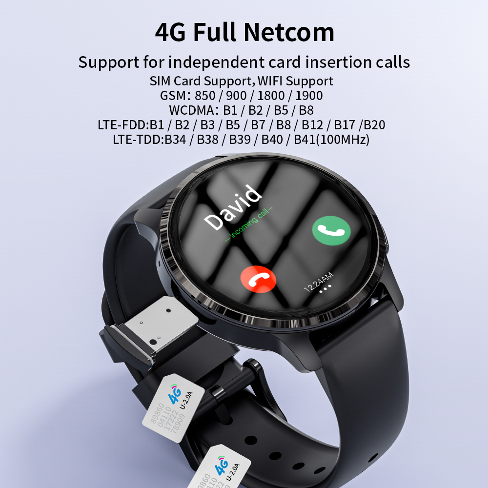 4G 5G Android ساعة ذكية مع بطا - مراجعة Smart Watch وسعره