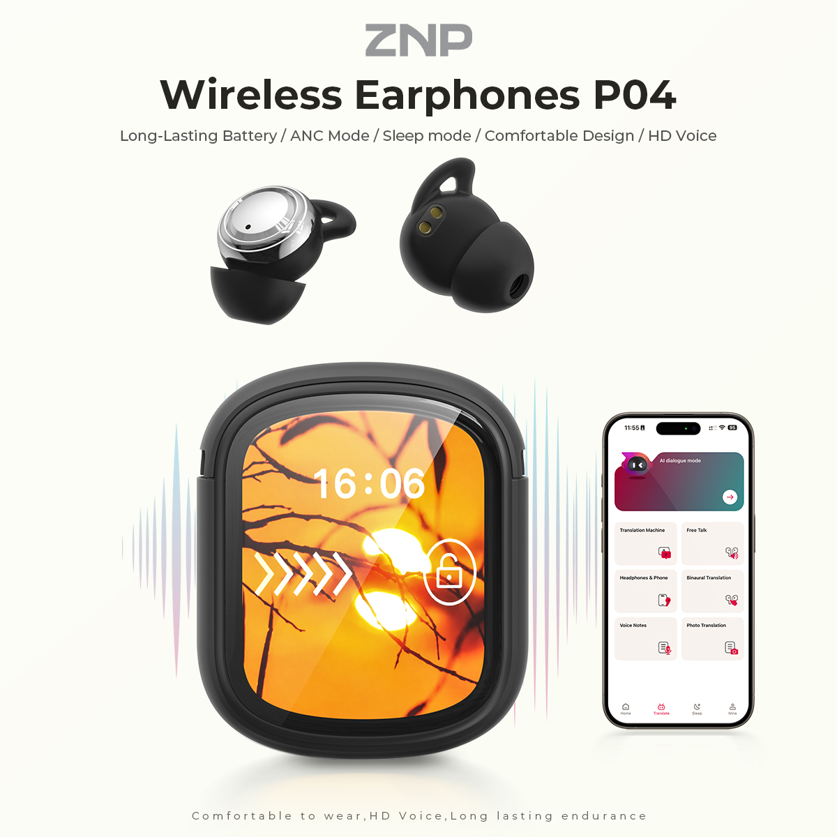 سماعات أذن ZNP P04 للمساعدة عل - مراجعة Headphones Wireless وسعره
