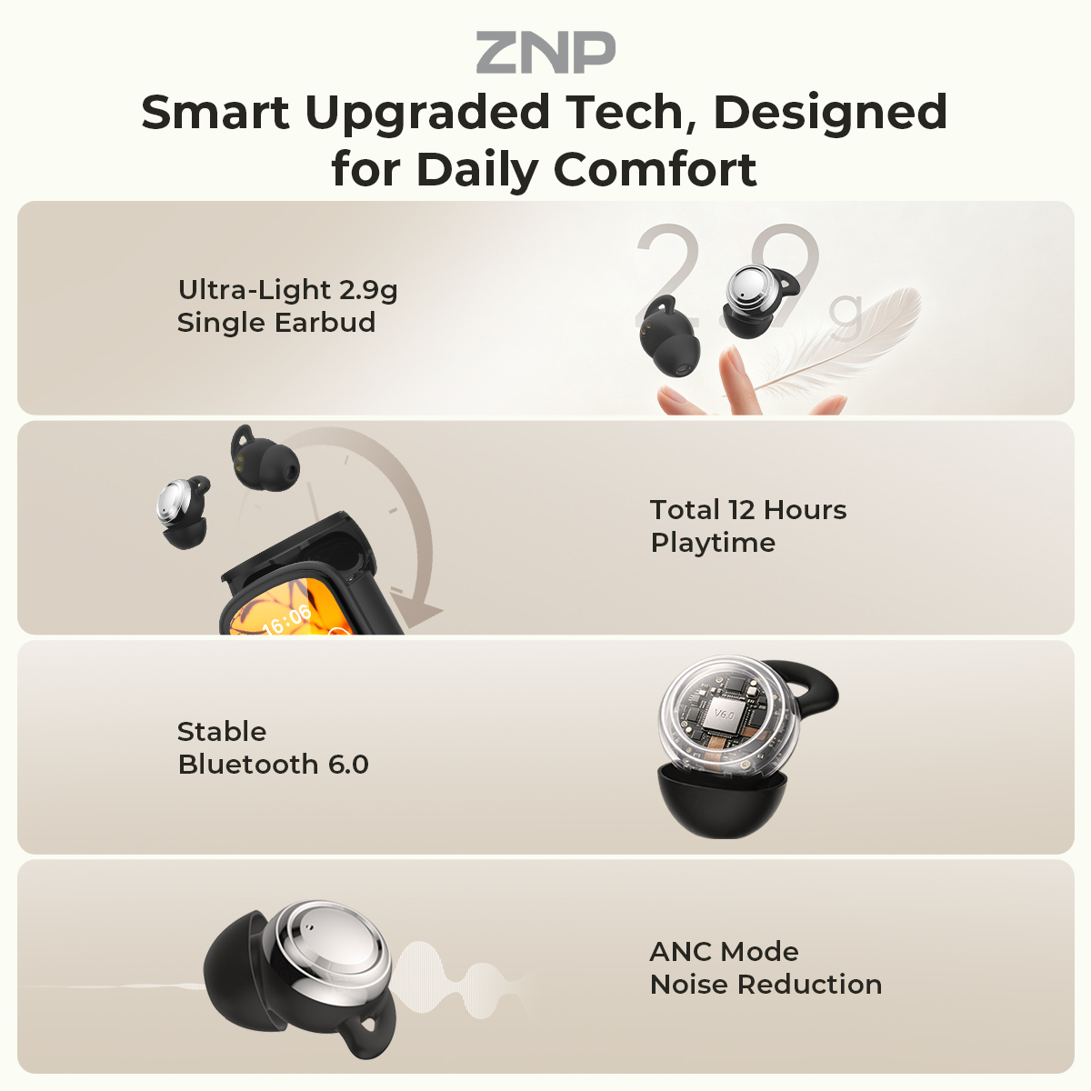 سماعات أذن ZNP P04 للمساعدة عل - مراجعة Headphones Wireless وسعره