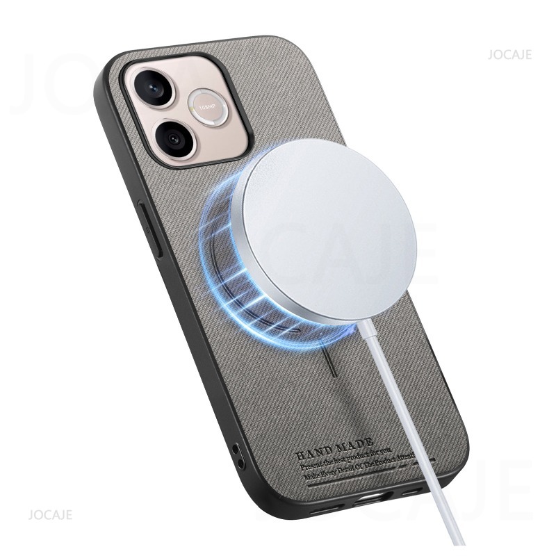 جراب مغناطيسي بملمس جلدي لهاتف - مراجعة Wireless Charger وسعره
