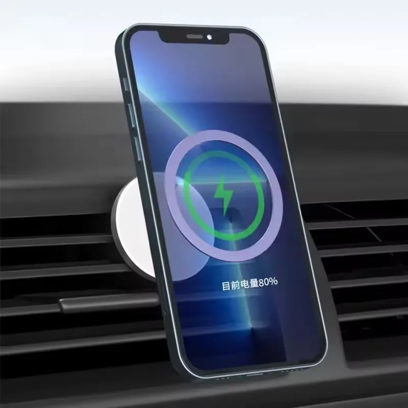 حلقة معدنية مغناطيسية عالمية ل - مراجعة Wireless Charger وسعره