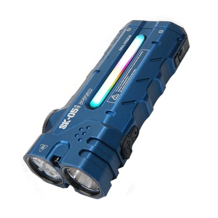 مصباح يدوي LED مسطح قوي 4360LM - مراجعة Power Bank وسعره