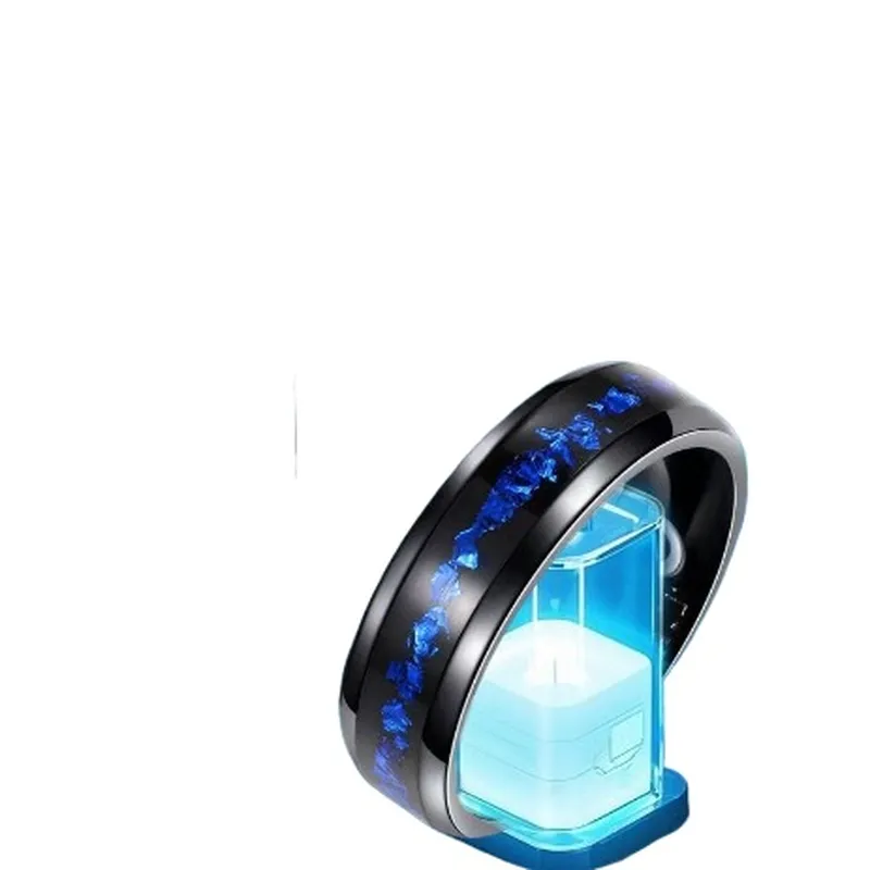 خاتم ذكي بتصميم ذهبي أزرق، مرا - مراجعة Smart Watch وسعره
