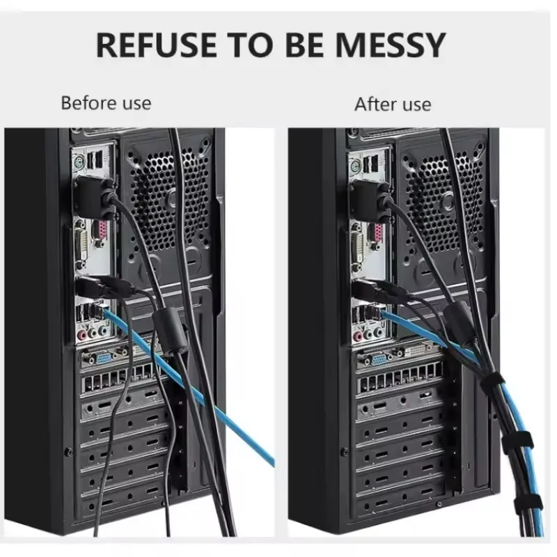 منظم كابلات 1/5M، أداة تخزين ك - مراجعة Cable Organizer وسعره