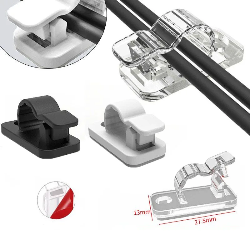 10/50 قطعة من مشابك تنظيم الكا - مراجعة Cable Organizer وسعره