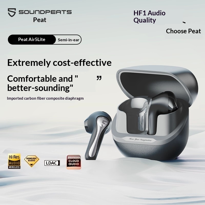 سماعات أذن SoundPEATS Air5 Lit - مراجعة Headphones Wireless وسعره