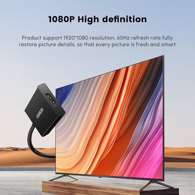 موصل محول UGREEN HD-MI إلى VGA - مراجعة Hdmi Adapter وسعره