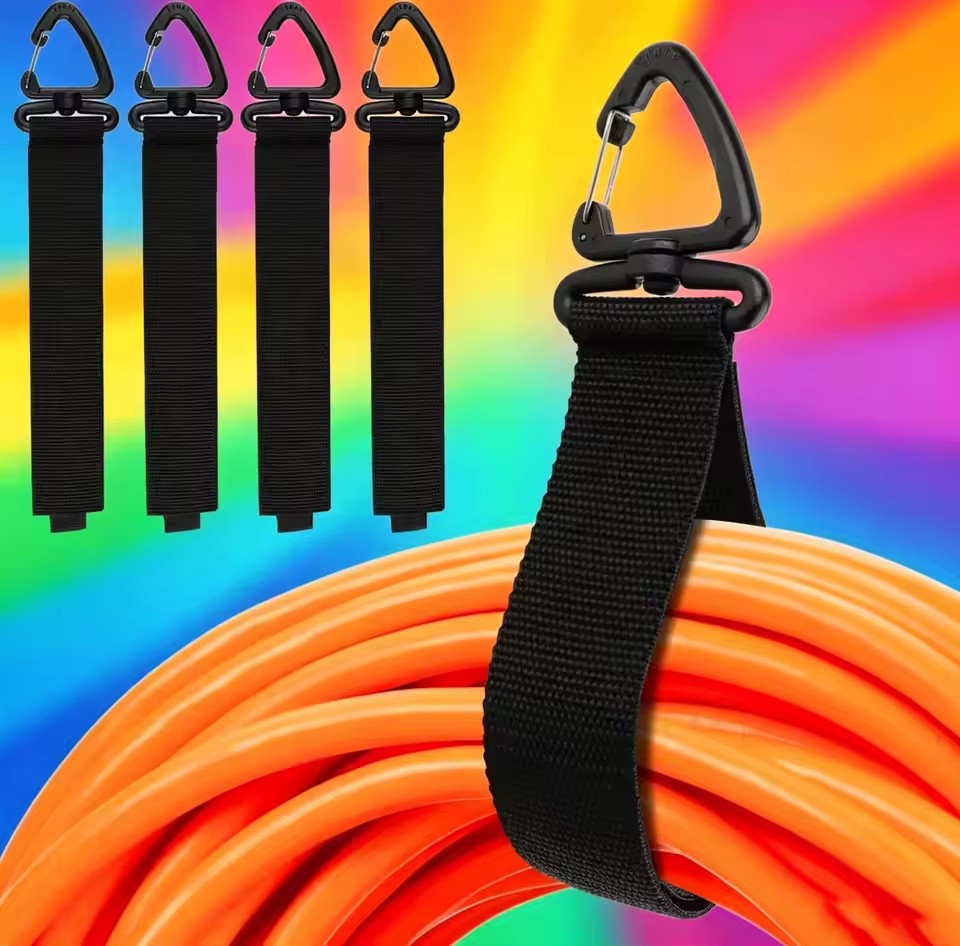 حامل منظم الأسلاك مع مشبك دوار - مراجعة Cable Organizer وسعره