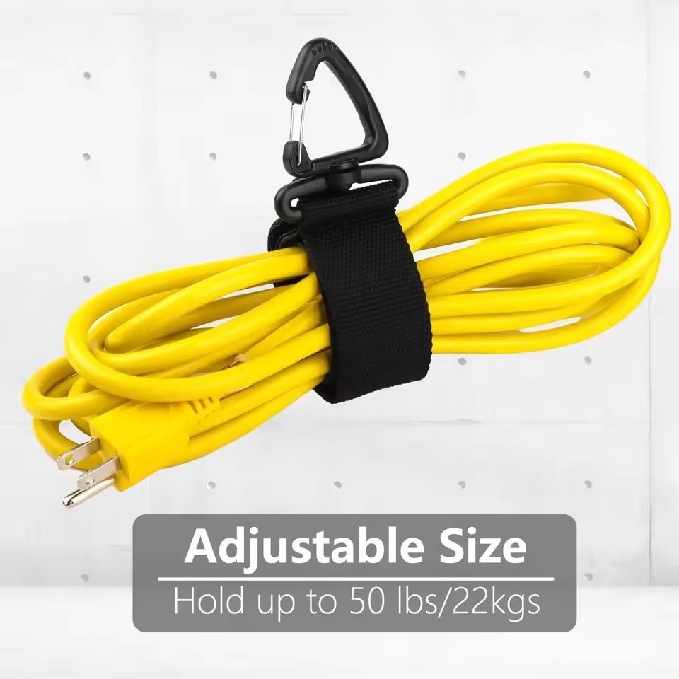 حامل منظم الأسلاك مع مشبك دوار - مراجعة Cable Organizer وسعره