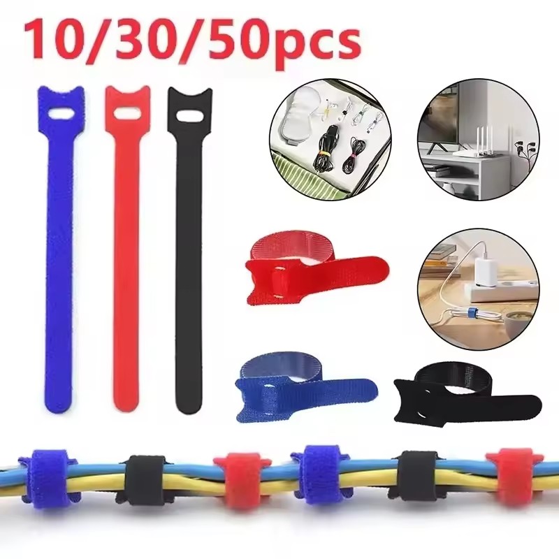 10/30/50 قطعة من أربطة الكابلا - مراجعة Cable Organizer وسعره