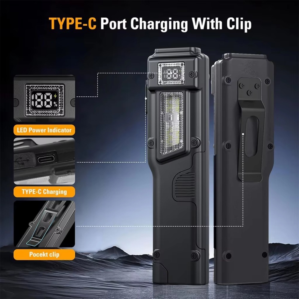 مصباح يدوي LED فائق النحافة قا - مراجعة Power Bank وسعره