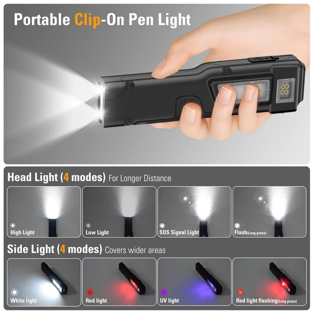 مصباح يدوي LED فائق النحافة قا - مراجعة Power Bank وسعره