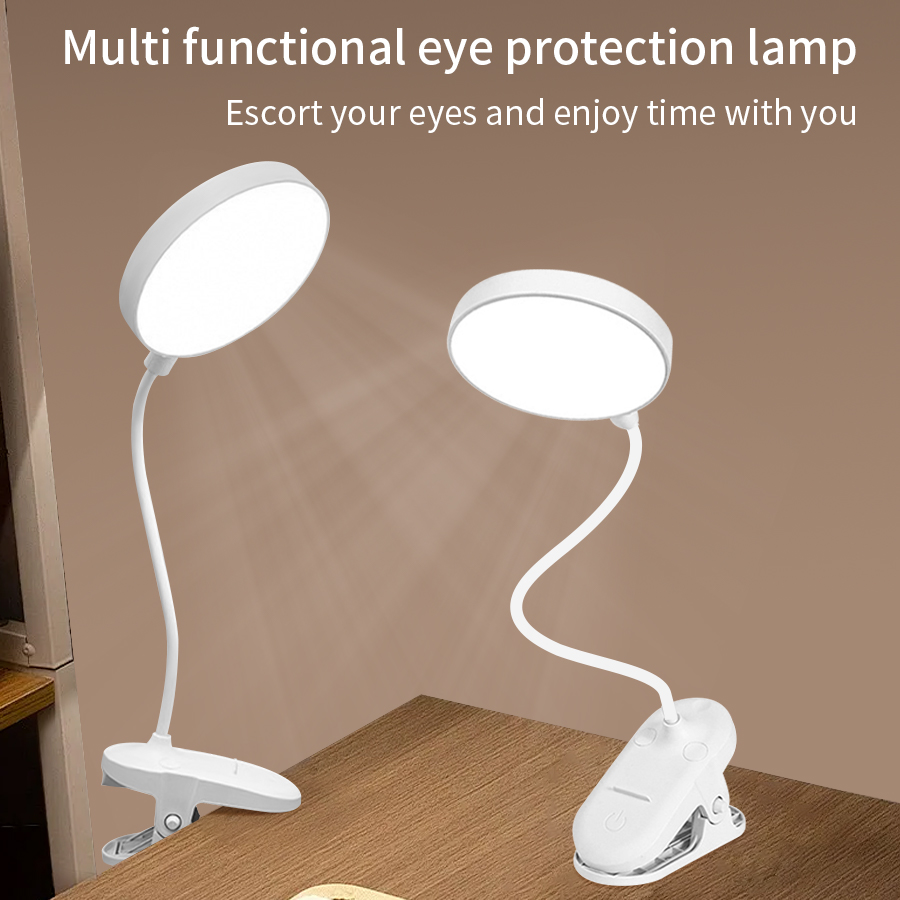 مصباح مكتب LED بمشبك قابل للدو - مراجعة Phone Holder وسعره