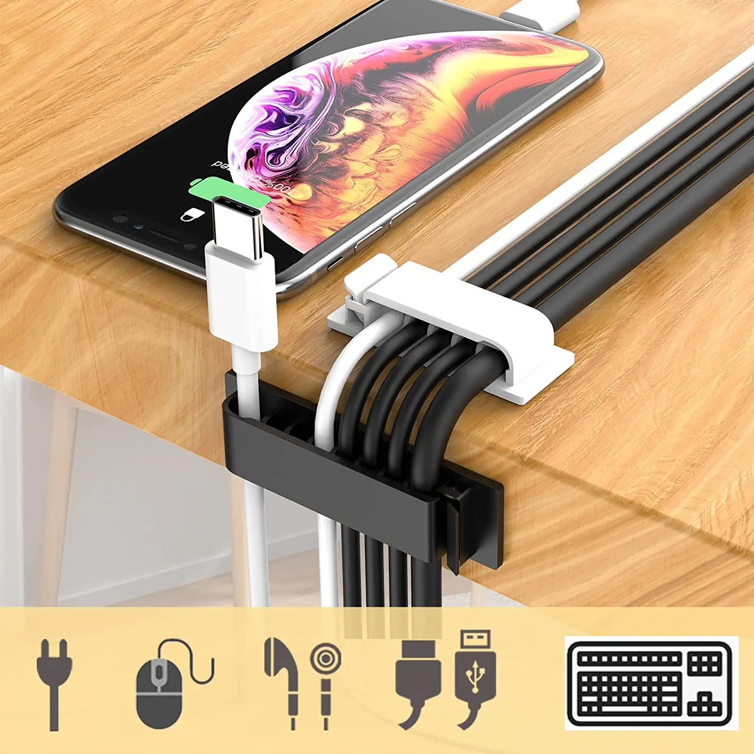 منظم الكابلات، حامل الأسلاك، م - مراجعة Cable Organizer وسعره