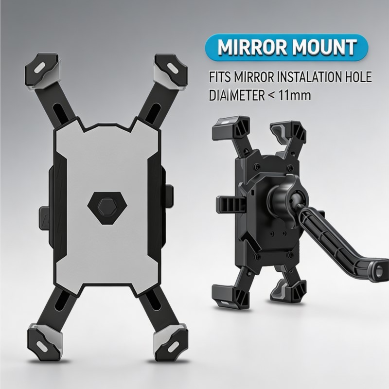 حامل هاتف للدراجات النارية مضا - مراجعة Phone Holder وسعره