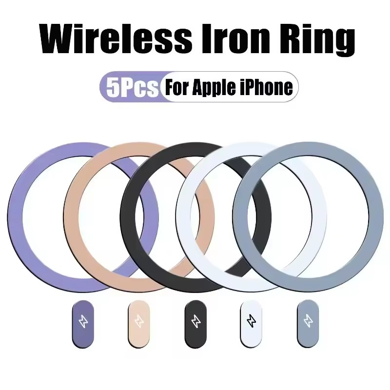5/1 قطعة من حلقات الملصقات الم - مراجعة Wireless Charger وسعره